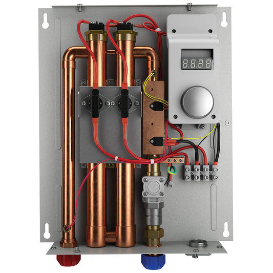 Rheem 18kW 240V Tankless Electric Water Heater, Gray